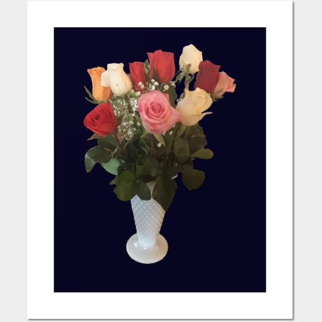 Bouquet of Roses Wall Art by Amanda1775